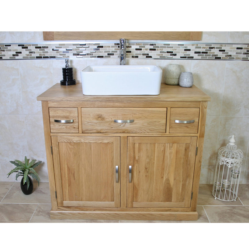 Solid Wood Bathroom Vanity Units / Westbury Twin 2 Door Solid Wood